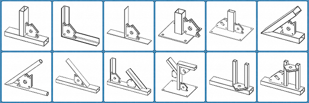 Магнитный уголок для сварки чертеж